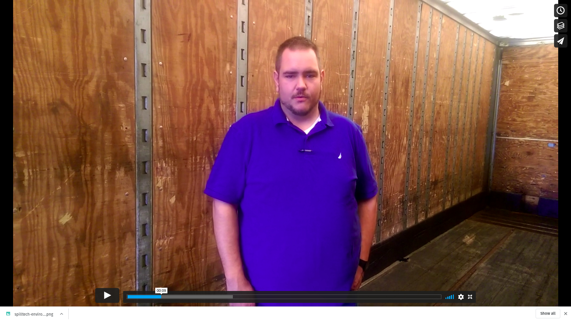 Fuel oil odor in trailer