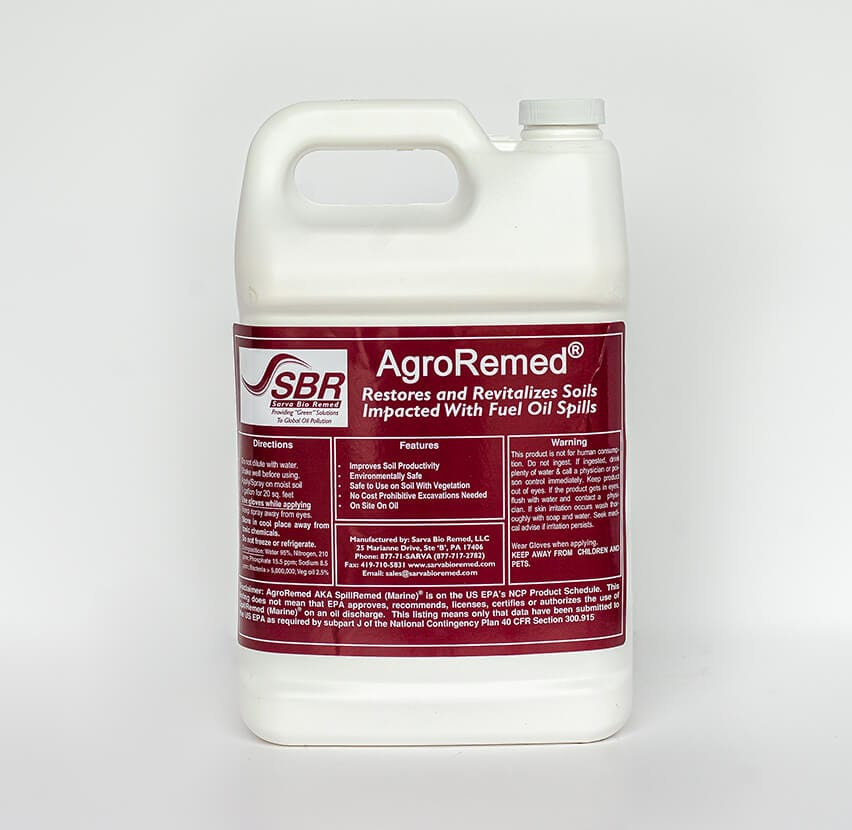 AgroRemed 1 gallon (Shipping extra): Restoration of petroleum contaminated soil. - VaporRemed