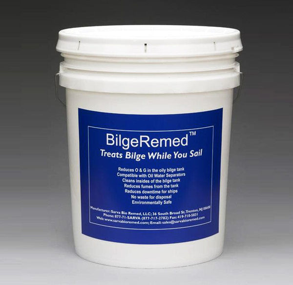 BilgeRemed 5 gallon ( 18.9 liters) Pail: For shipboard oily bilge (shipping extra) - VaporRemed