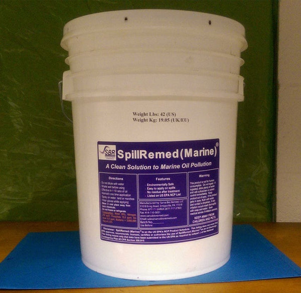 SpillRemed (Marine) 5 G (18.9 L): For marine spills (Shipping not included) - VaporRemed