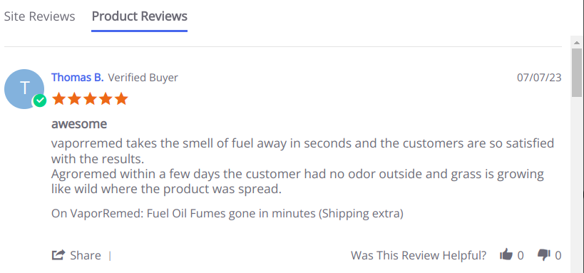 How our Customers Breathe Easy with VaporRemed: The Natural Odor Eliminator